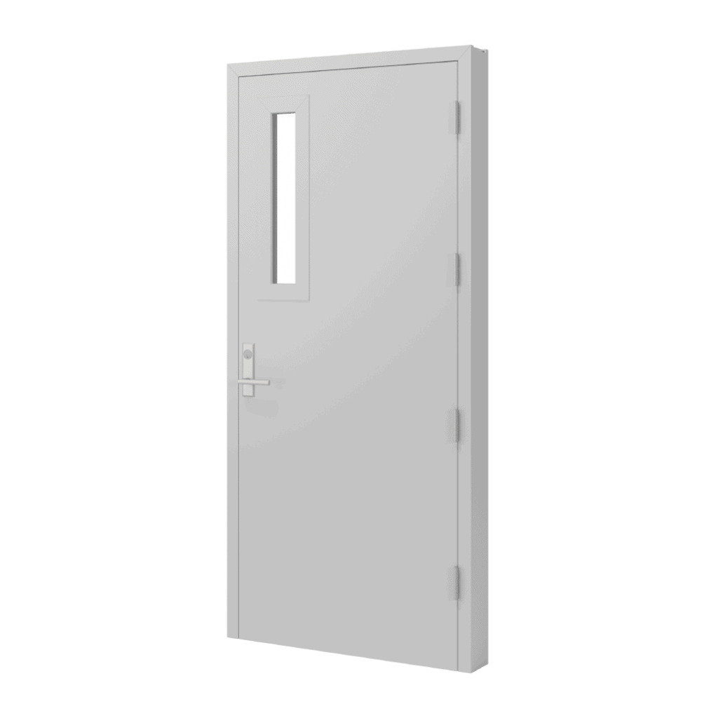 af-200br3-bullet-resistant-smooth-fiberglass-door-and-frame-special-lite