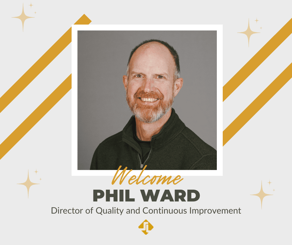 Welcome, Phil Ward, Director of Quality and Continuous Improvement, a key member of our commitment to manufacturing quality commercial doors.