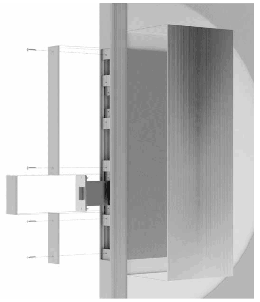 Hollow metal door replacement figure A.