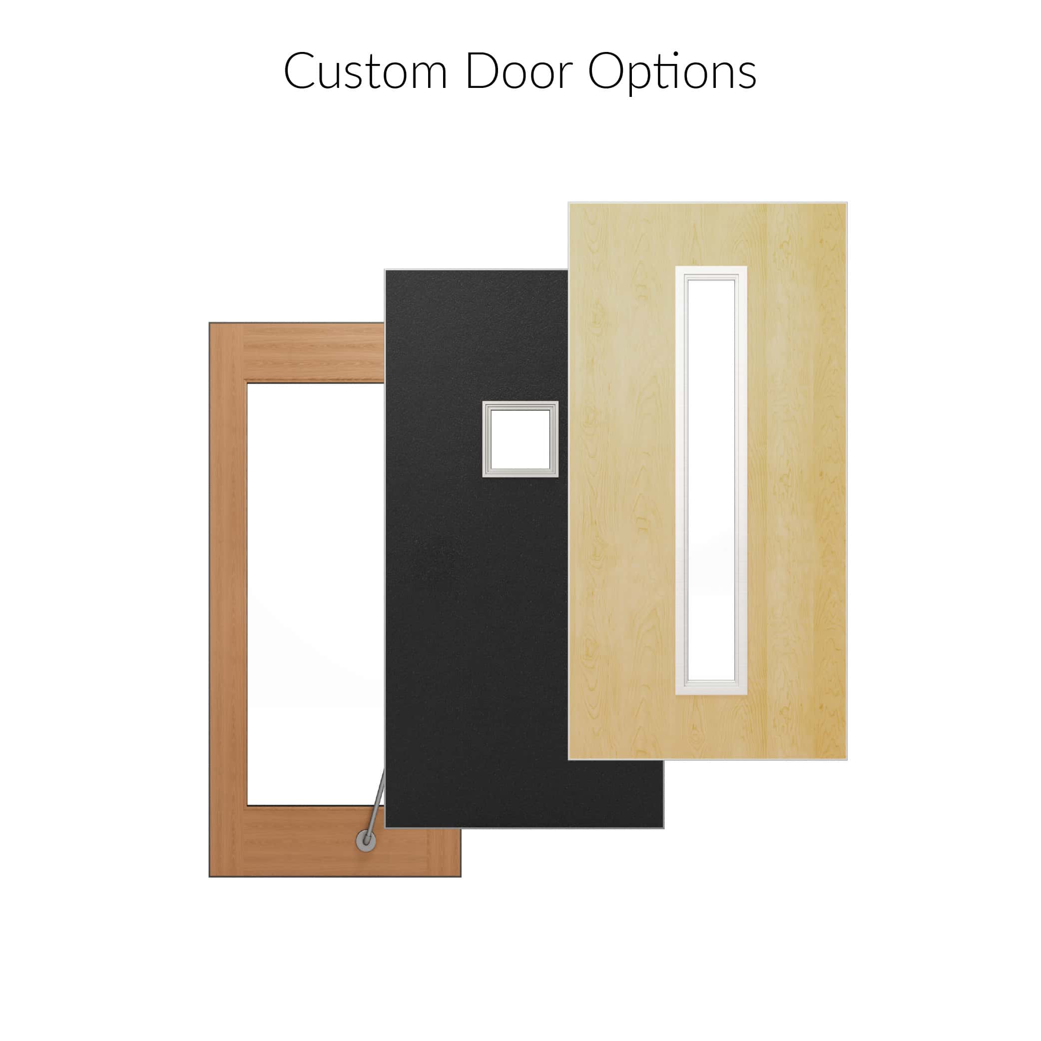 Custom door options.