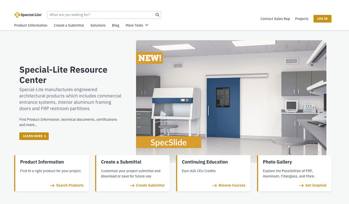 Special-Lite Launches Enhanced Digital Asset Resource Center, Submittal Tool With Concora
