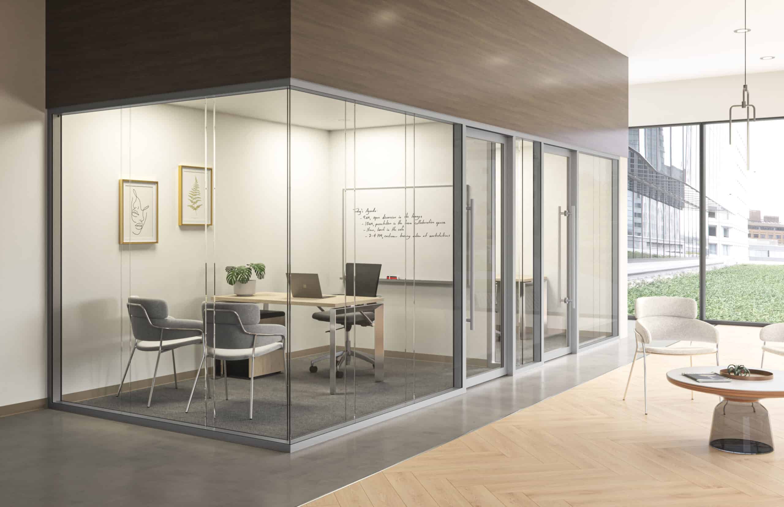 Dual Glazed LiteSpace: Enhanced Acoustic Privacy Meets Modern Design for Interior Spaces